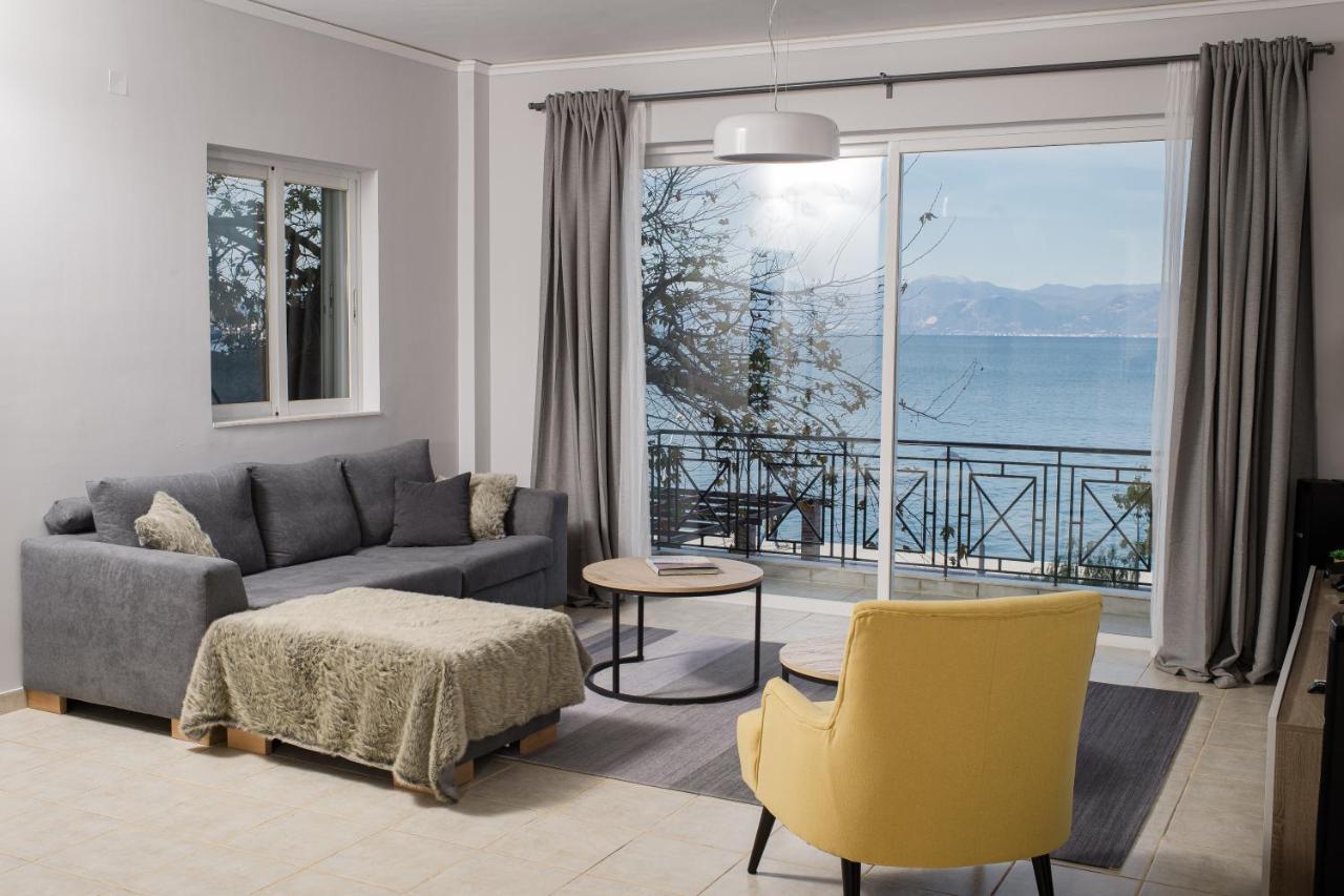 Nelion 01 - A Dream Apartment With Amazing View Aigio Esterno foto