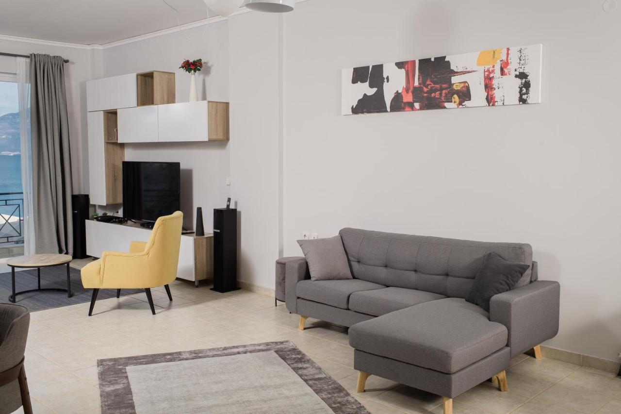 Nelion 01 - A Dream Apartment With Amazing View Aigio Esterno foto